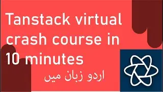 Tanstack virtual in 10 minutes in Urdu/Hindi