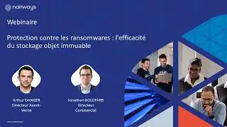 Protection contre les ransomwares : l'efficacité du stockage objet immuable​ | Replay Webinar