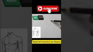 How to draw a body | Human figure drawing | Draw Easy Channel | #shorts #drawing #sketching  #art