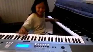 Tiara playing Shall We Take a Walk