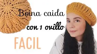 como tejer una boina a crochet paso a paso. facil y linda