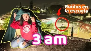 3 AM 😱 on the ROOF of my MOM'S HOUSE 🏠👻 NOISES AT SCHOOL 😰 😰 😰