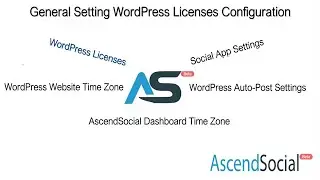 General Setting WordPress Licenses Configuration
