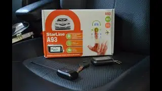 Installing a Starline A93 alarm system on a Suzuki Liana