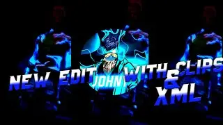 NEW TREND ⚡|  ALIGHT MOTION XML PRESET+CLIP VIDEO 📉  || 