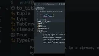 String to Title case | #python #pythonprogramming#coding#learnpython #pythonforbeginners