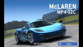 I bought the McLaren MP4-12C in video game Real Racing 3