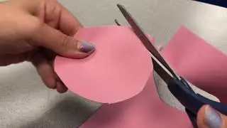 Paper flowers DIY
