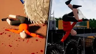 Ragdoll VS Saw Experiment! - RAGDORE #9