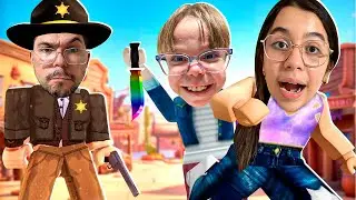 A ELOAH VIROU O MURDER E SARAH E O PAPAI TENTOU ESCAPAR DELA no Roblox - Sarah de Araújo Games