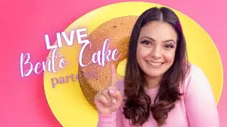 Como fazer bentô cakes PARTE 01 (live) - Doces da Jéssica