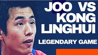 2003 China Open: Kong Linghui - Joo Se Hyuk Great Table Tennis !!