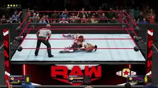 Kairi vs Shayna vs Liv - WWE 2K20 | Monday Night Raw