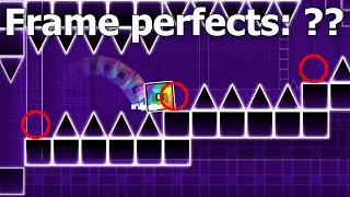 Every End with Frame Perfects counter — Geometry Dash