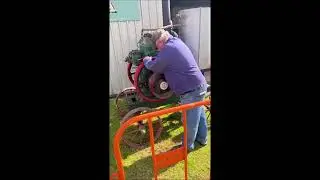 Vintage Engines In Action
