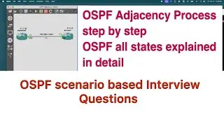 OSPF scenario based interview questions  part-1