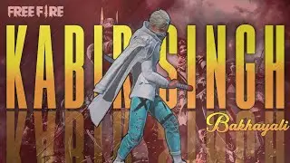 Free Fire Montage||Kabir Singh||Bakhayali||Best phone Edite Montage||By RONNY gaming GARENA FREEFIRE