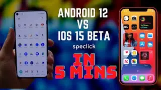 Android 12 vs iOS 15