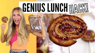 Easy Sandwich Crust Lollipops | Genius Snack Idea for Kids using left over bread crust / Lindsay Ann