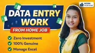 🚨🚨🚨EXCEL DATA ENTRY JOB 🚨🚨🚨