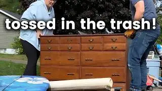 Rescuing Furniture from the Trash | You Won't Believe What I Found!