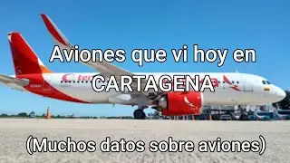 Aviones que vi on en CARTAGENA