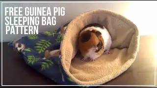 Free Guinea Pig Sleeping Bag Pattern 🐹💤