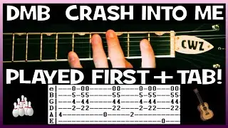 Dave Matthews Band Crash Into Me Guitar Chords Lesson & Tab Tutorial DMB