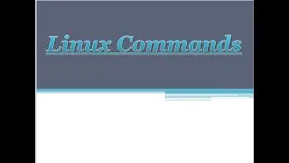 Linux Commands