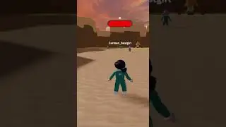 Playing Red light green light in Squid game *roblox*