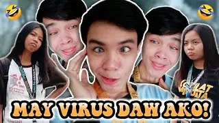 MAY VIRUS DAW AKO!! FIRST TIME TRYING CONTACT LENSE AT SCHOOL | Murang contact lense sa shoppe!