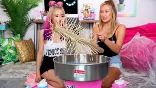 DIY GIANT COTTON CANDY w  WENGIE!