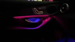 GLC200 interior lighting!