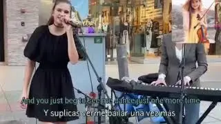 DANCE MONKEY - STREET PERFORMANCE - Tones And I - Cover - Karolina Protsenko
