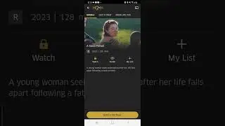 MGM+ App Screen - August 31, 2023
