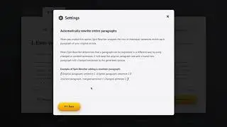 How to automatically rewrite paragraphs (in Step 1 - ENL) - Spin Rewriter tutorial