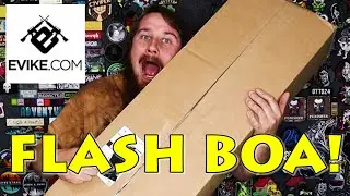 Opening An Evike FLASH Box Of Awesomeness In A Thunderstorm!