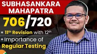 Super Guidance from The Great Subhasankara Mahapatra - 706/720 in NEET 2024!!!
