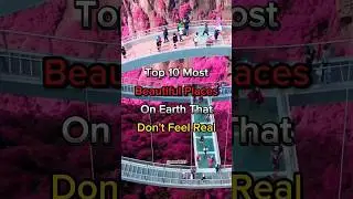 TOP 10 Most Beautiful Places On Earth That Don't Feel Real.#shorts #trending #viralvideo #tourism
