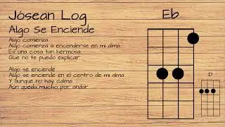 Jósean Log - Algo Se Enciende UKULELE TUTORIAL W/ LYRICS