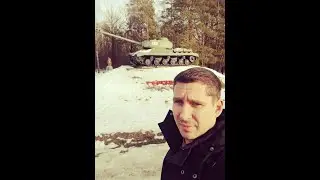 Нахожусь на месте танкового сражения под Трубчевском!