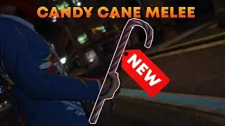 GTA Online | Drug Wars DLC "Candy Cane" weapon