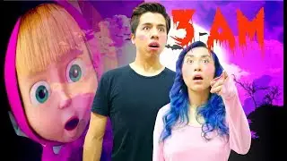 JAMÁS VEAS MACha y EL Chocho a las 3AM!! LOS OJOS y su MALDICIÓN!! QUÉ MIEDO!! | Palomitas Flow