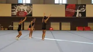 Ocaq Sports Club - Aerobic Gymnastics - Trio Group Exemplary Actions #1