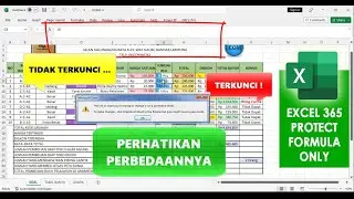 Cara Mengunci dan Menyembunyikan Rumus Excel 365