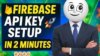 🚀 Firebase Se API Key Kaise Generate Kare | Full Firebase Tutorial in Hindi 🇮🇳