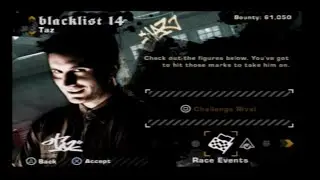 Need For Speed MW Taz Blacklist 14 EP 3