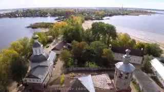 Город Осташков (Тверская область): полет на квадрокоптере