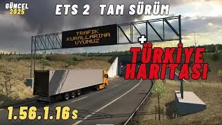 ETS 2 - Türkiye MAP INSTALLATION!! (2025) 1.56.1.16s UPDATED!! INCLUDING Türkiye BUS TERMINALS!!