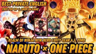 Naruto X One Piece - Realm Of Ninja English - Free New Hero GR + Free Top Up & Shop In Game & More